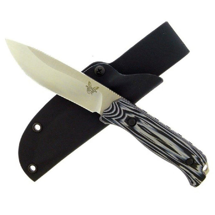 Benchmade Saddle Mountain Skinner S30V Blade G10 Handles Fixed 4.17 Hunt Knife - BM-15001-1