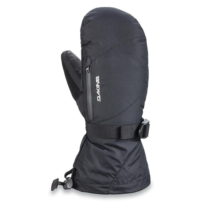 Dakine Mens Black Leather Sequoia Mitt Ski-Snowboard Handschoenen XS Gloves - 10000726-BLACK-XS