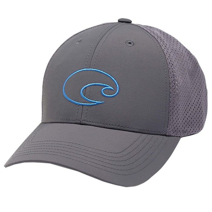 Costa Del Mar Unisex Grey Structured Performance Logo One Size Hat - HA-73G