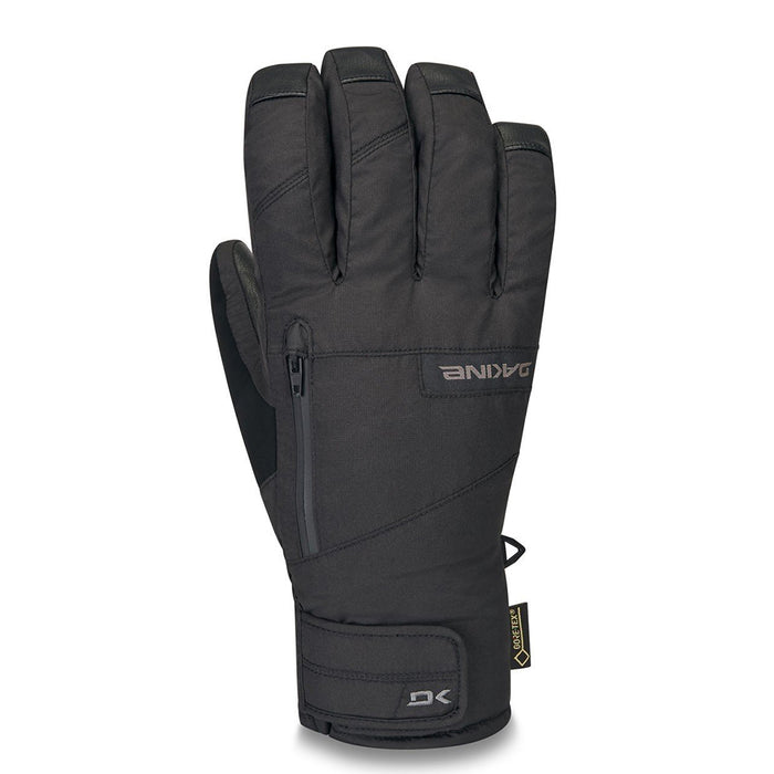 Dakine Unisex Black Leather Titan Gore-Tex Mitt Small Gloves - 10002533-BLACK-S