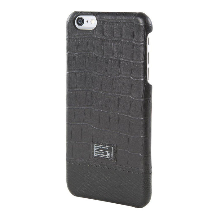 Hex Focus Case for iPhone 6 Plus Black Croc Leather Phone case - HX1837-BCCR