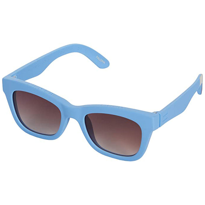 TOMS Womens Paloma Matte Poolside Blue Brown Gradient Polycarbonate lens Sunglasses -  10015540