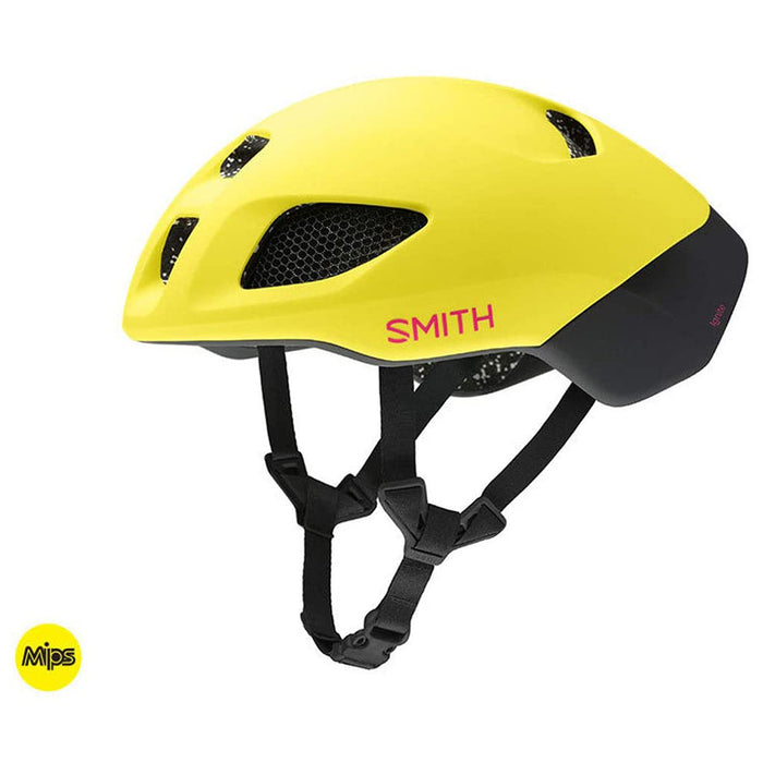 Smith Matte Citron/Peony Ignite MIPS Helmet -  E007363755559
