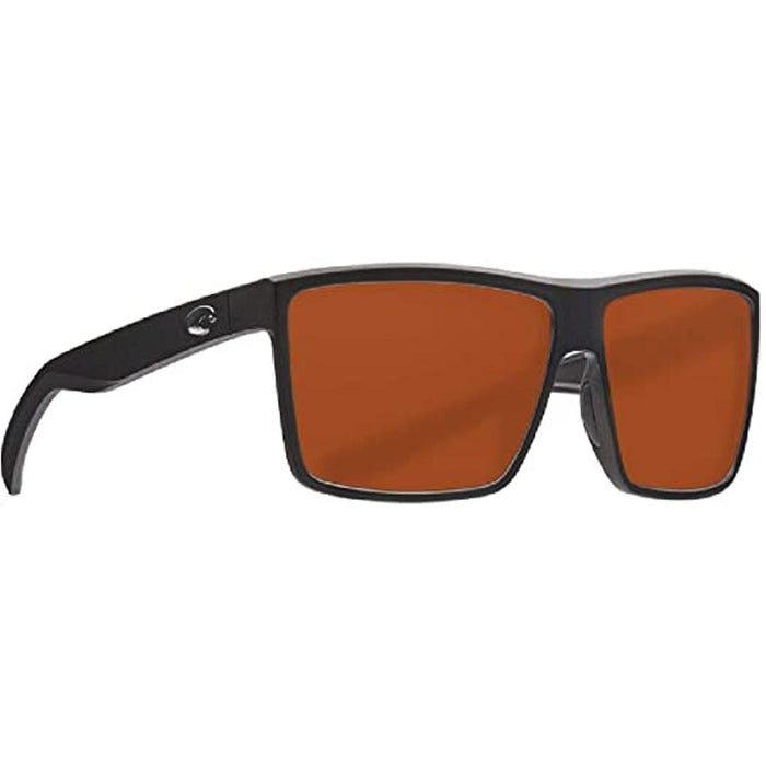 Costa Del Mar Mens Riconcito Matte Black Frame Copper Polarized Lens Sunglasses - RIC11OCP - WatchCo.com