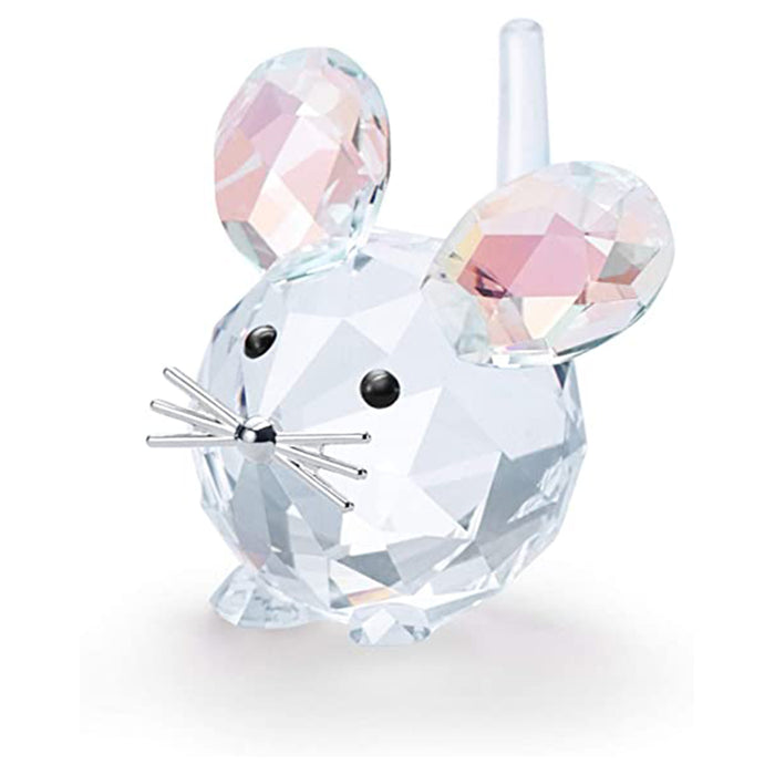 Swarovski Collectable Figurine Shimmering White Crystal Anniversary Replica Mouse - SV-5492738