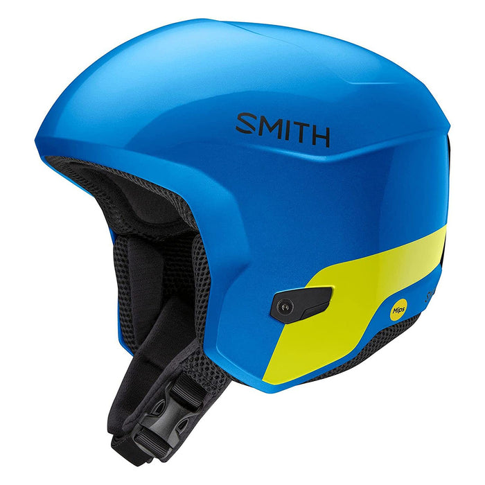 Smith Electric Blue Stripe Counter MIPS Snow Helmet - E005190635155