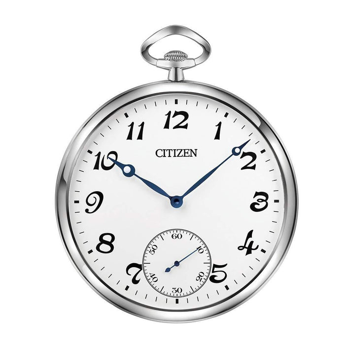 Citizen Gallery Silver Frame White Dial Wall Clock - CC2029