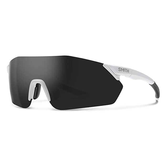 Smith Mens Matte White Frame Chromapop Black Mirror Lens Non-Polarized Reverb Sunglasses - 2015216HT991C