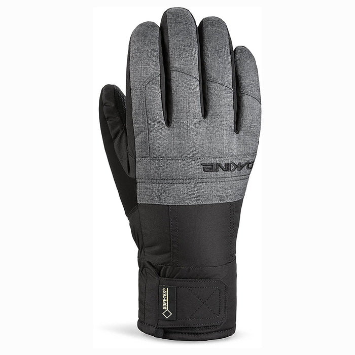 Dakine Mens Carbon Nylon / Poly Bronco Snowboard Snow Gloves - 01100110-CARBON-S