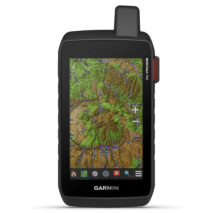 Garmin Montana 700i Built-in inReach Satellite Technology with Handheld Glove-Friendly Color Rugged GPS Touchscreen Navigator - 010-02347-10