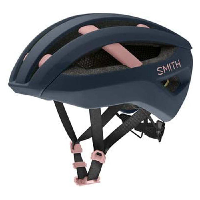 Smith Matte french navy/rock salt Network MIPS Road Cycling Helmet - E007323L55559