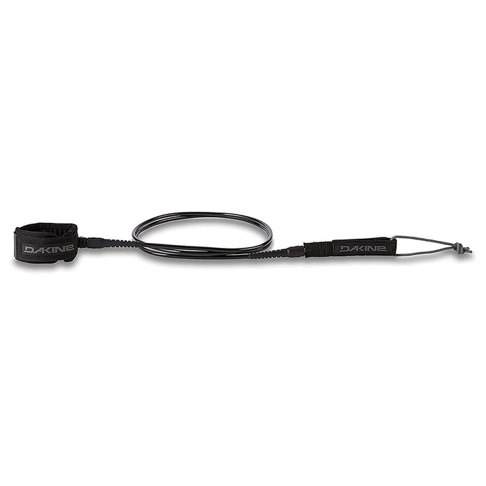 Dakine Unisex Kainui Team 8 Feet X 1/4 Inches Irons Black OS  Surf Leash - 10002905-IRONSBLACK