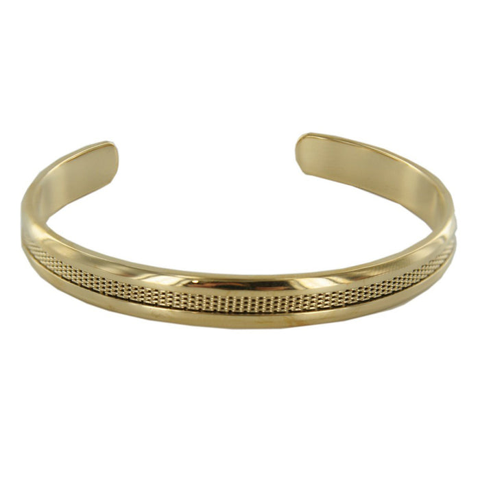 Skagen Womens Bangle Bangle Milanaise Gold Stainless Steel Bracelet - JCSG029