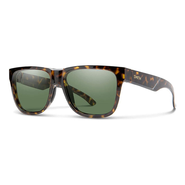 Smith Mens Vintage Tortoise Frame Gray Green Polarized Sunglasses - 2000941P6556IR