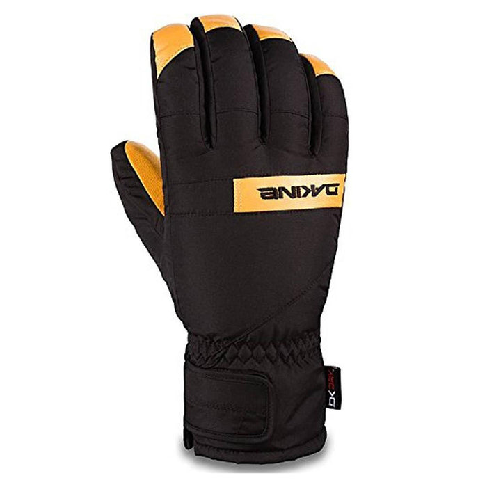 Dakine Mens Nova Short X-Large Black/Tan Snowboard/Ski Gloves - 01300330-BLACK/TAN-XL
