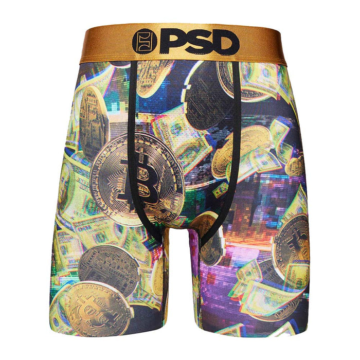 PSD Men's Multicolor Future Transactions Boxer Briefs Underwear