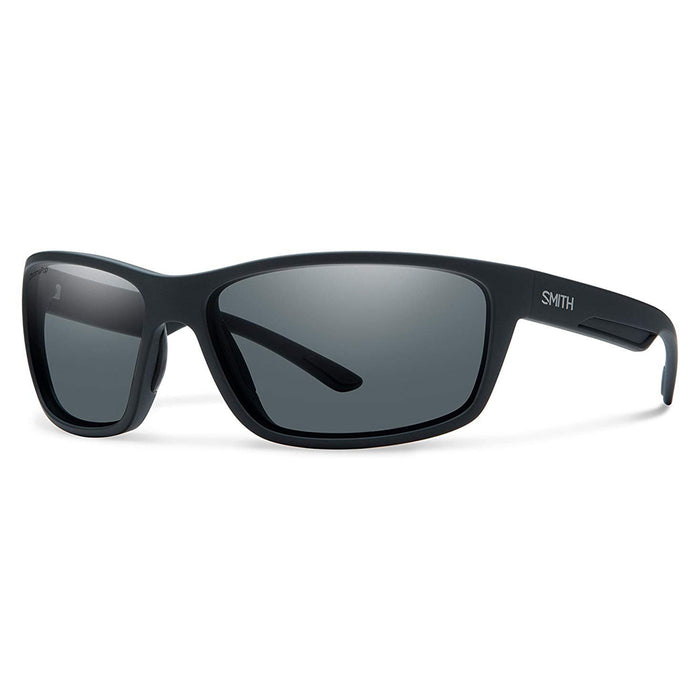 Smith Redmond Men's Matte Black Frame Gray Glass Polarized Lens Wrap Sunglasses - 20156512463E3