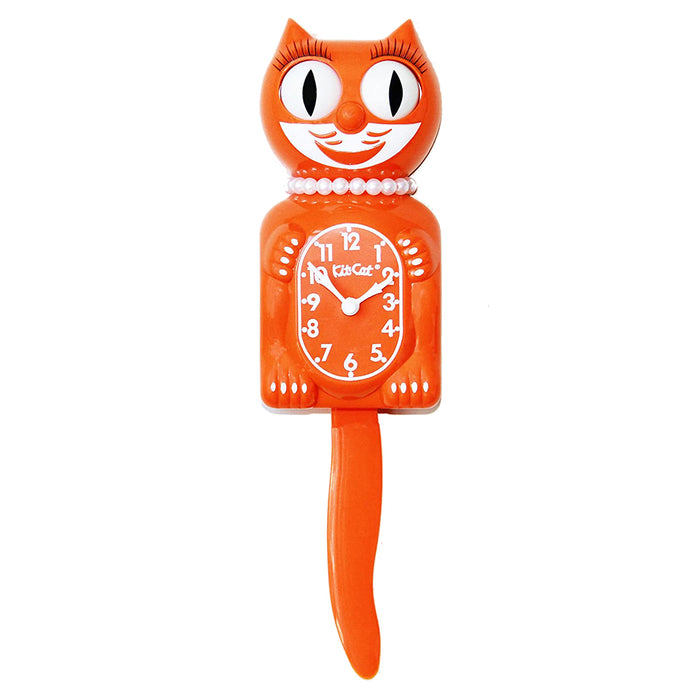 Kit Cat Klock Limited Edition Lady Pumpkin Delight clock - LBC-43