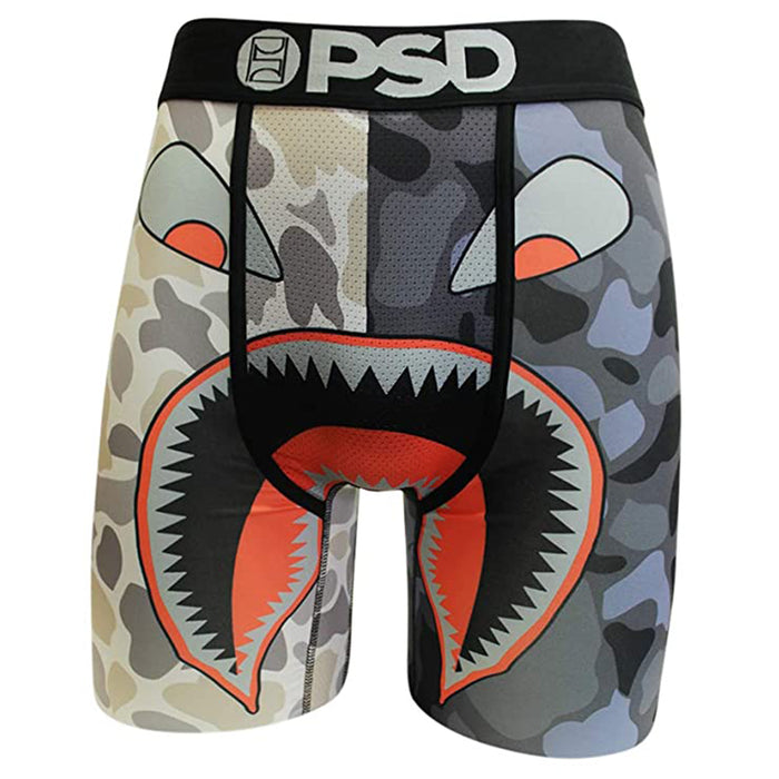 PSD Mens NBA Warface 2 Way Black Underwear - E21911037-BLK-M