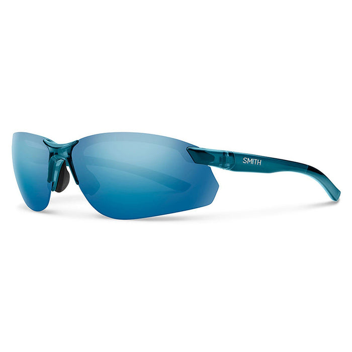 Smith Parallel Max 2 Unisex Crystal Mediterranean Frame Blue Mirror Polarized Lens Sports Sunglasses - 201907OXZ71JY