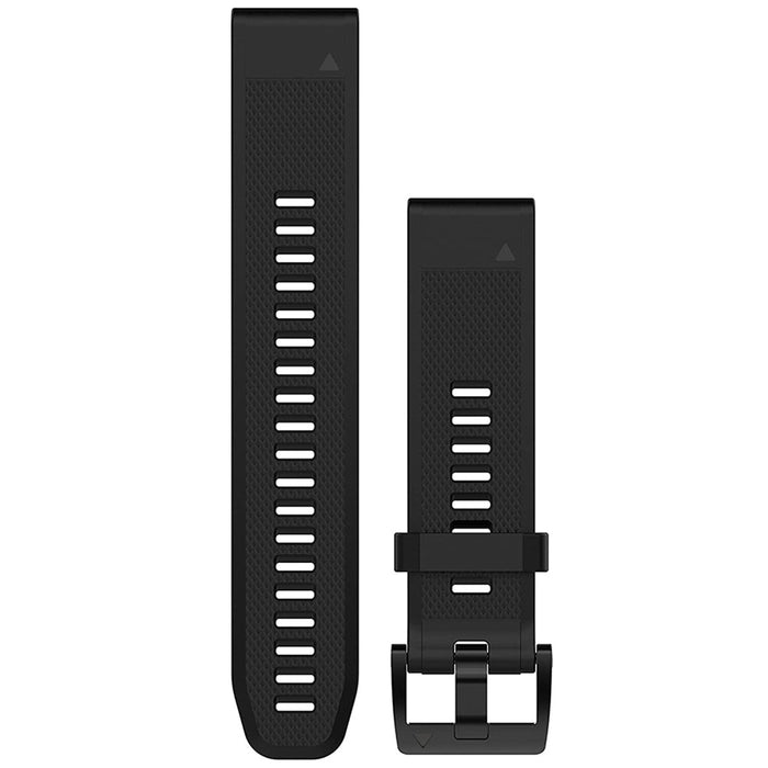 Garmin QuickFit 22mm Wristband Black Silicone Replacement Watch Band - 010-12500-00
