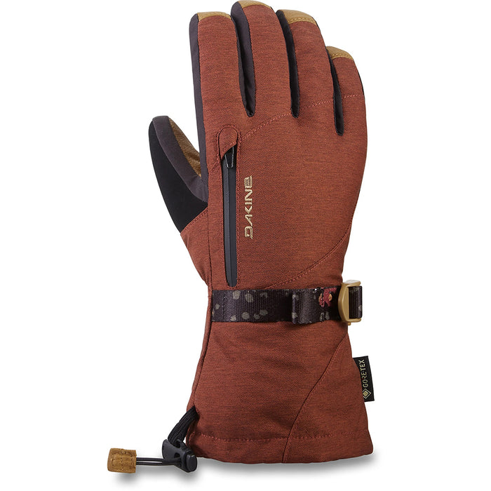 Dakine Womens Leather Sequoia GORE-TEX Dark Rose Snowboard Ski Glove