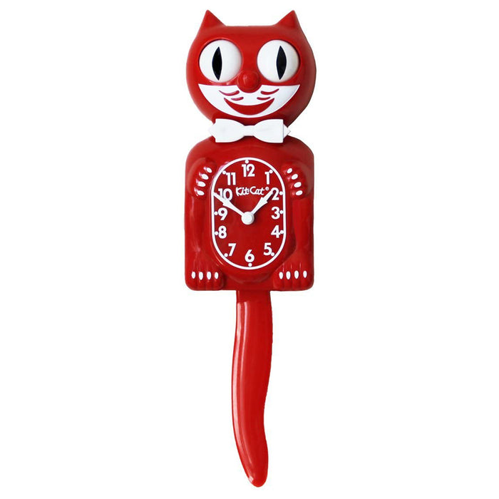 Kit Cat Klock Gentlemen Limited Edition Scarlet Red Clock - BC-42
