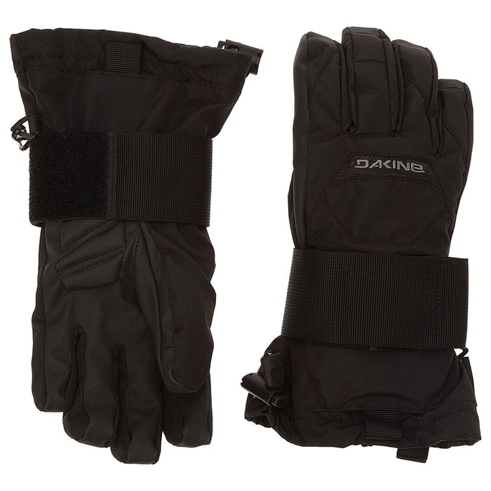 Dakine Unisex Black Wristguard Scout Gloves - 01300700-BLACK-S