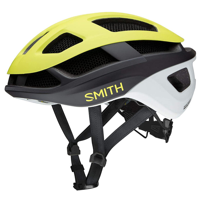 Smith Matte Neon Yellow VIZ Optics Trace MIPS Cycling Helmet - E0072804G5155
