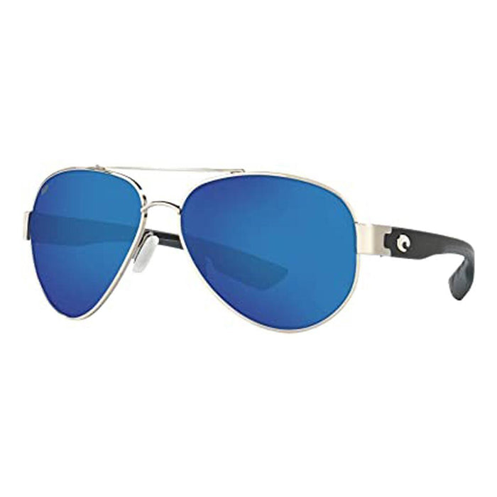Costa Del Mar Mens South Point Palladium Frame Blue Mirror Polarized Lens Sunglasses - SO21OBMP