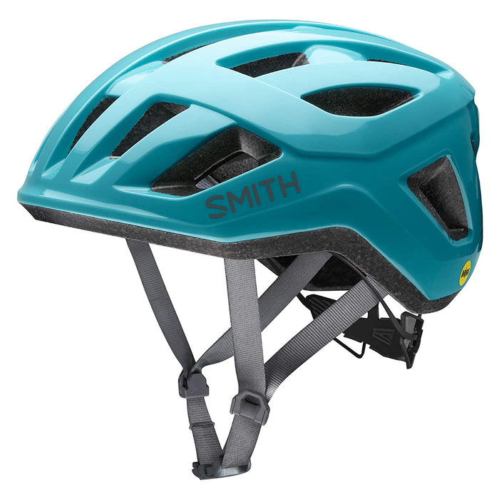Smith Network MIPS Matte Indigo Iris Jade Small Bike Helmet - E0073203I5155