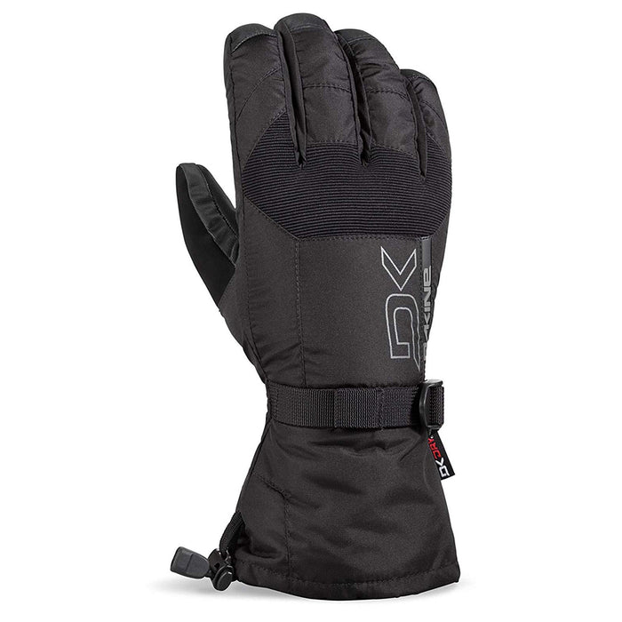 Dakine Mens Black Polyester Scout Ski Snowboard Winter Large Gloves - 01300250-BLACK-L
