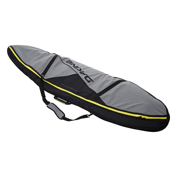 Dakine Unisex Carbon 6'6" Recon Thruster Double Surfboard Bag - 10002307-6.6-THRUSTCARBON