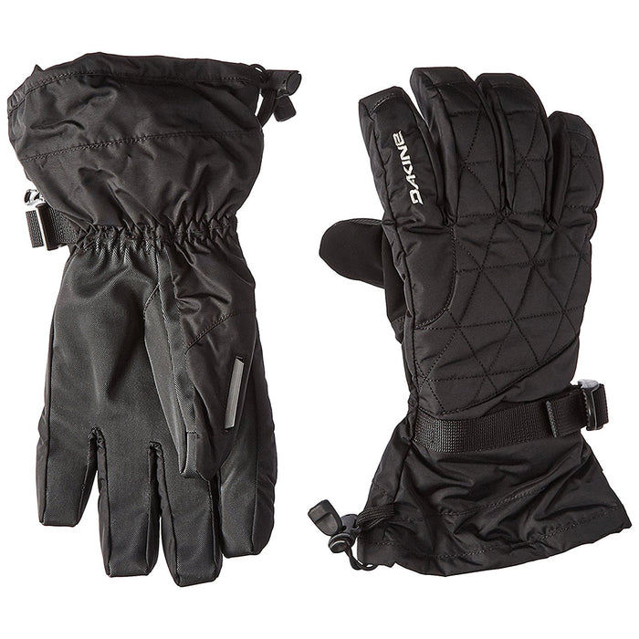 Dakine Womens Black Polyester Mitt Camino Gloves - 10000711-BLACK-S