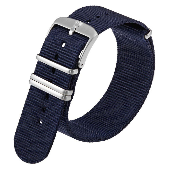 Luminox Men's Blue Webbing Nylon Strap Stainless Steel 4 loops Watch Band - FNX.9240.40Q.K