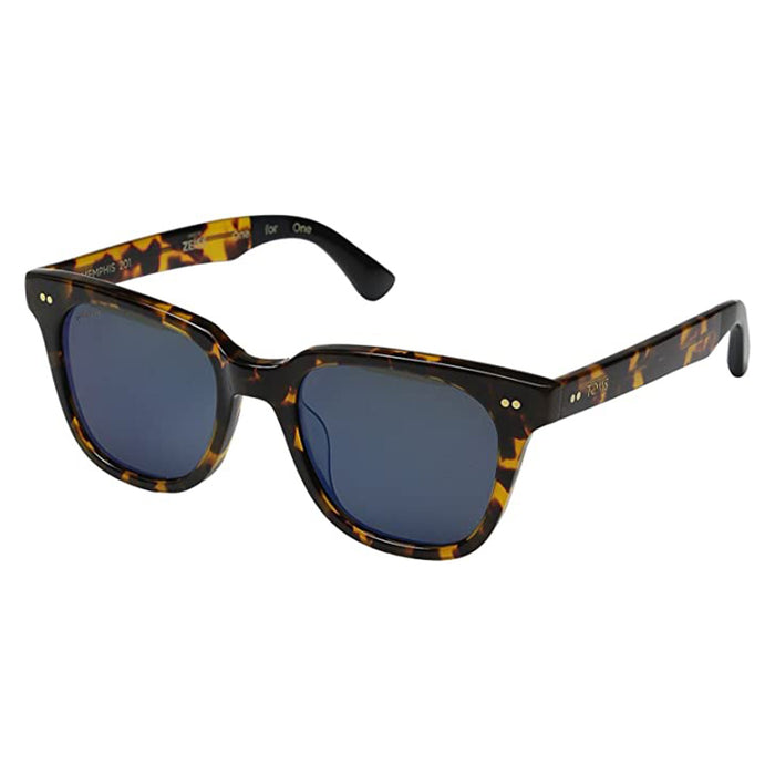 Toms Unisex Tortoise/Black Zeiss Lens Polarized Sunglasses - 10008603