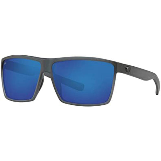 Costa Del Mar Mens Rincon Matte Smoke Crystal Frame Blue Mirror Polarized Lens Sunglasses - RIN156OBMGLP - WatchCo.com