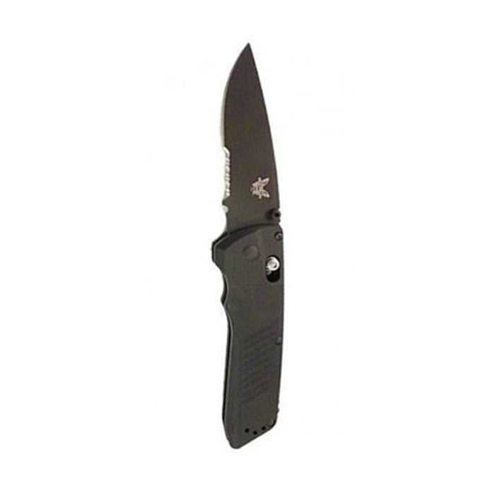Benchmade 3.47 Drop-point Black Blade Serrated Serum G10 Handle Knife - BM-5400SBK
