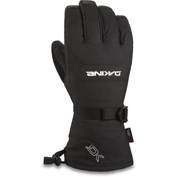Dakine Mens Leather Scout Black Snowboard Ski Gloves - 10003151-BLACK