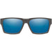 Smith Mens Outlier 2 Matte Black Frame Blue Mirror Polarized Lens Sunglasses - 200670RIW56QG - WatchCo.com