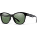 Smith Womens Caper Matte Black Frame Gray Green Polarized Lens Sunglasses - 20104280753M9 - WatchCo.com
