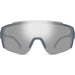 Smith Mens Flywheel Matte Iron Frame Platinum Mirror Lens Sunglasses - 201517FLL99XB - WatchCo.com