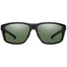 Smith Mens Freespool MAG Matte Black Frame Gray Green Mirror Polarized Lens Sunglasses - 20152000364L7 - WatchCo.com