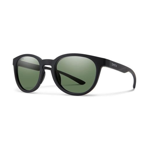 Smith Mens Eastbank Matte Black Frame Gray Green Polarized Lens Sunglasses - 20193200352L7 - WatchCo.com