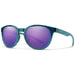 Smith Mens Eastbank Crystal Mediterranean Frame Violet Mirror Polarized Lens Sunglasses - 201932OXZ52DI - WatchCo.com