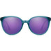 Smith Womens Cheetah Crystal Mediterranean Frame Violet Mirror Lens Sunglasses - 216801OXZ54TE - WatchCo.com