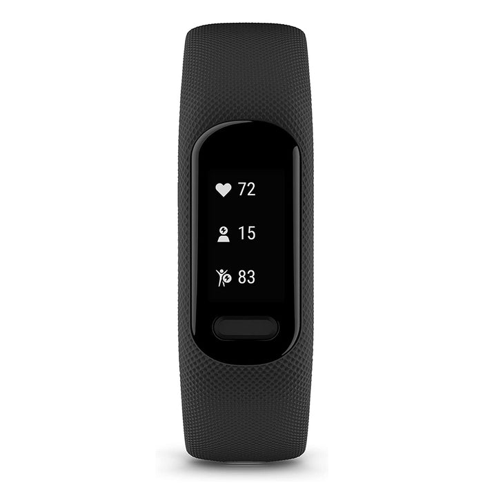 Garmin vivosmart 5 Black Long-Lasting Battery Simple Design Fitness Tracker - 010-02645-00