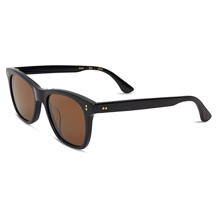 TOMS Unisex Fitzpatrick Rectangular Acetate Frame Plastic Brown Polarized Lens Sunglasses - 10009603(2)
