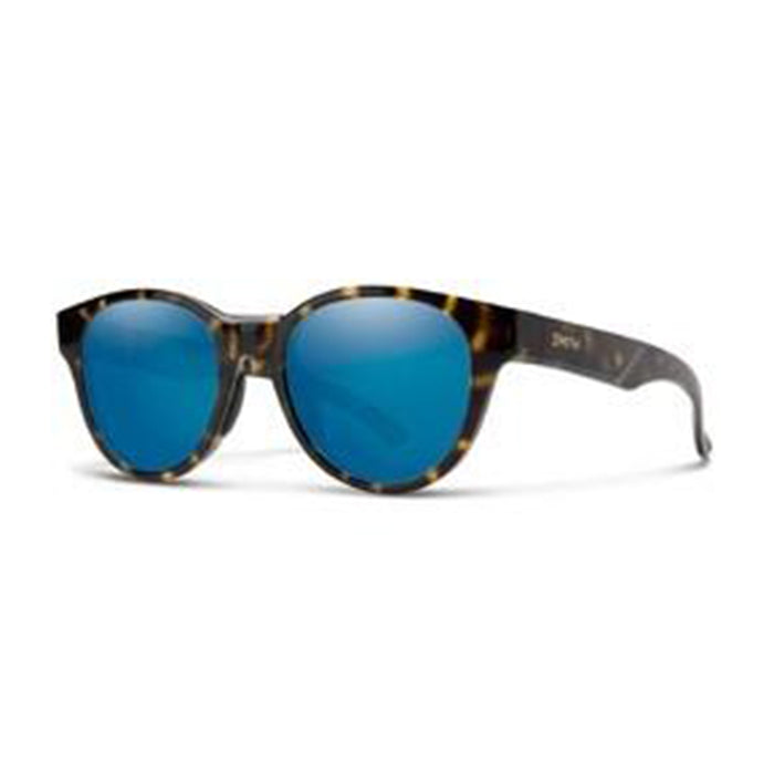 Snare Unisex Vintage Tort Frame Blue Mirror Lens Round Sunglasses - 201045P6551Z0