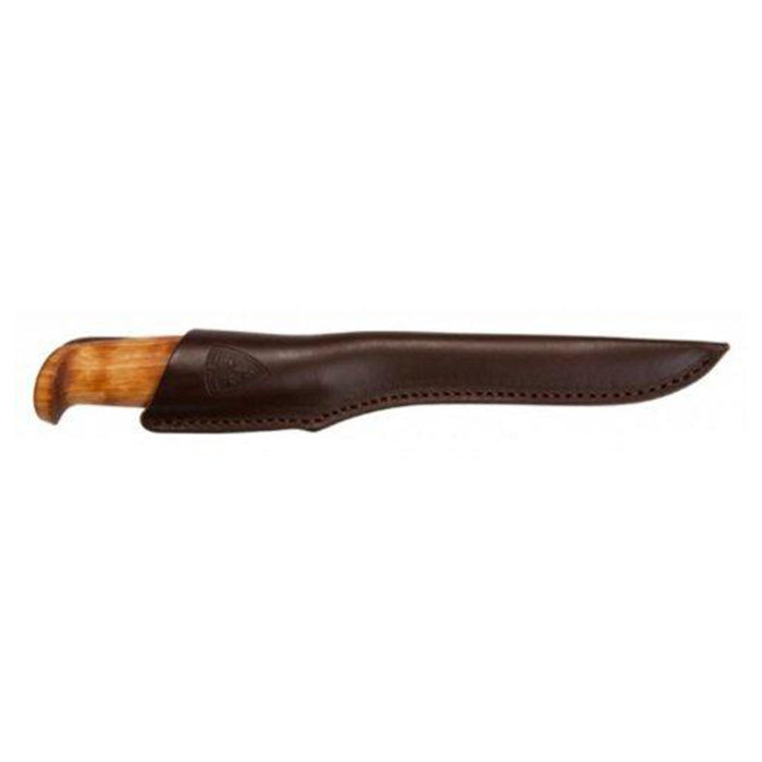 Helle Tollekniv Stainless Steel Fixed Blade Birch Wood Handle Knife - HELLE61